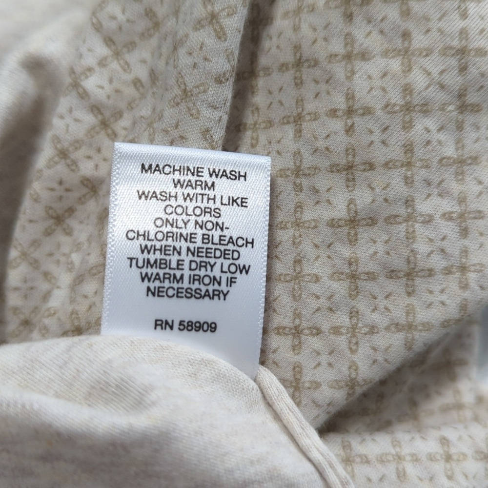 Daniel Cremieux Beige Patterned Button Down Shirt... Nice And Soft!! - Picture 7 of 12